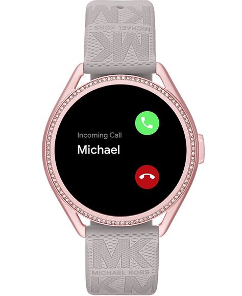 michael kors mkgo 5e women's smartwatch|Michael Kors Access Gen 5E MKGO Two.